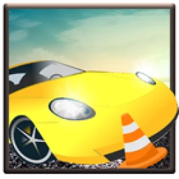 Ikon Crazy City Taxi Cab Driver